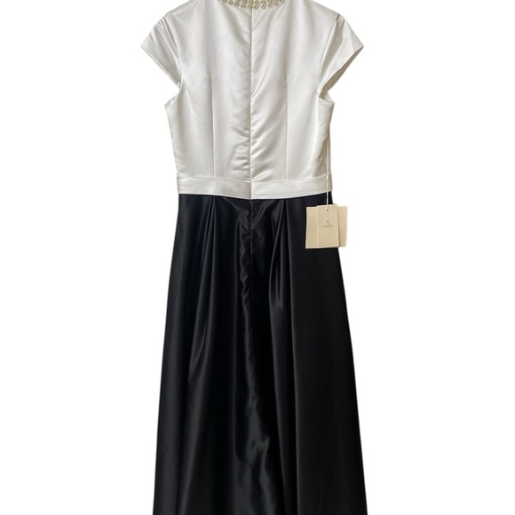 LANTING BRIDE Mid Length Two Tone Dress With Full Skirt. Size 4-6 - Picture 6 of 12